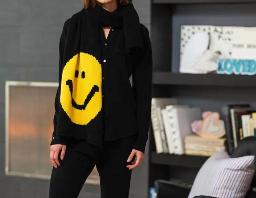 KERRI ROSENTHAL Kerri Rosenthal - Smiley Chunky Scarf