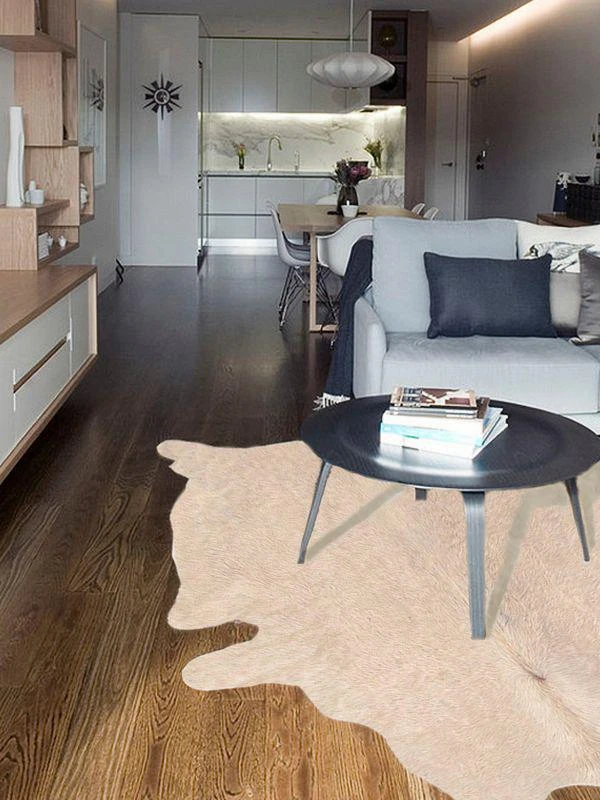 Natural Geneva Cowhide Rug 3
