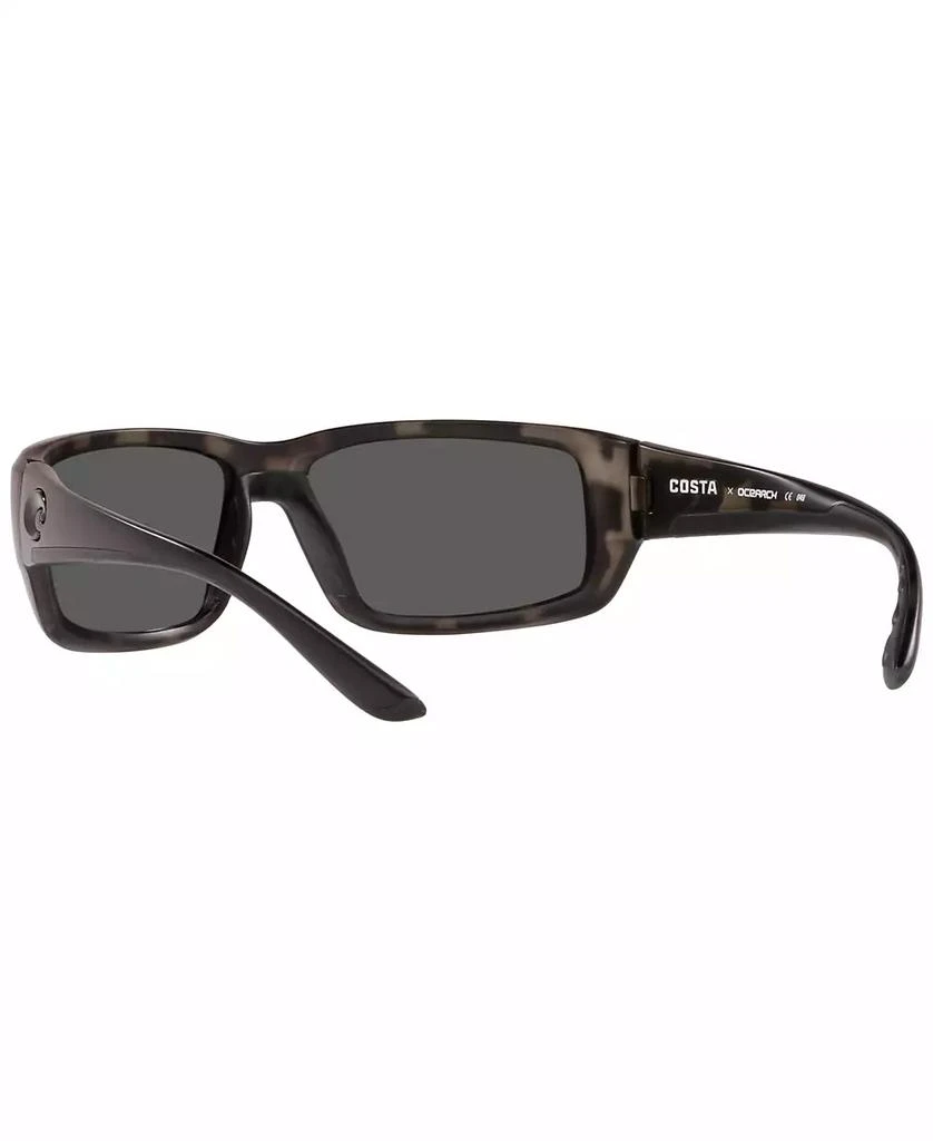 Costa Del Mar Men's Ocearch Fantail 59 Polarized Sunglasses, TF 140OC OSGGLP 7