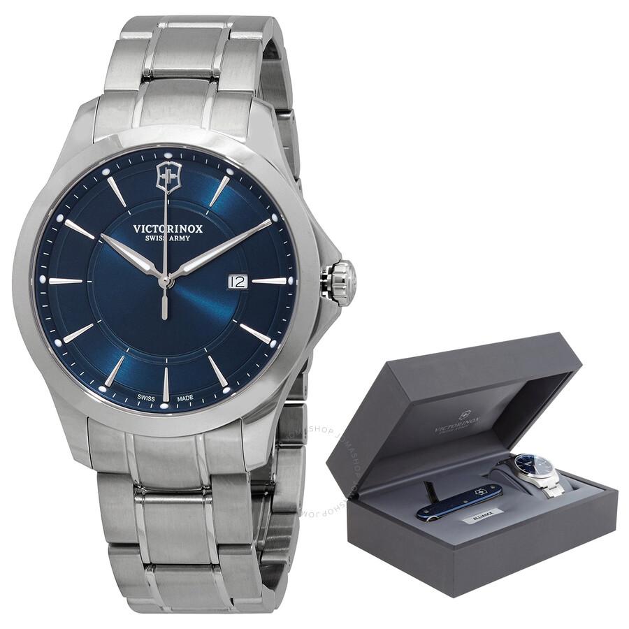 Victorinox Alliance Quartz Blue Dial Men's Watch 241910.1