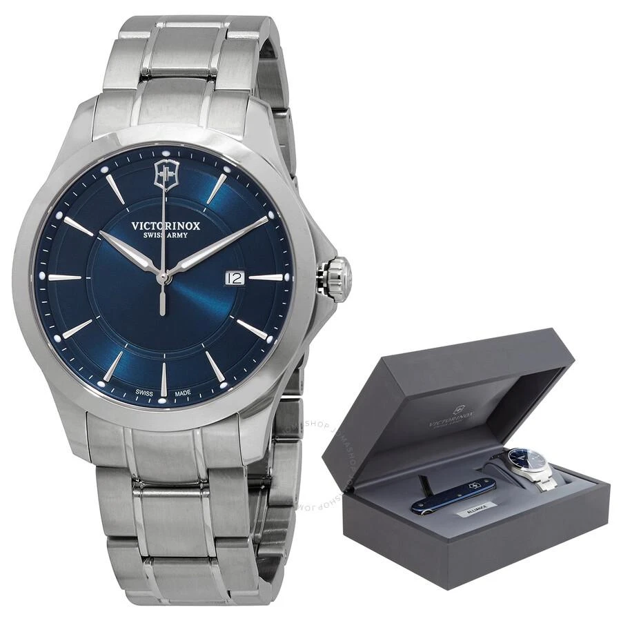 Victorinox Alliance Quartz Blue Dial Men's Watch 241910.1 1