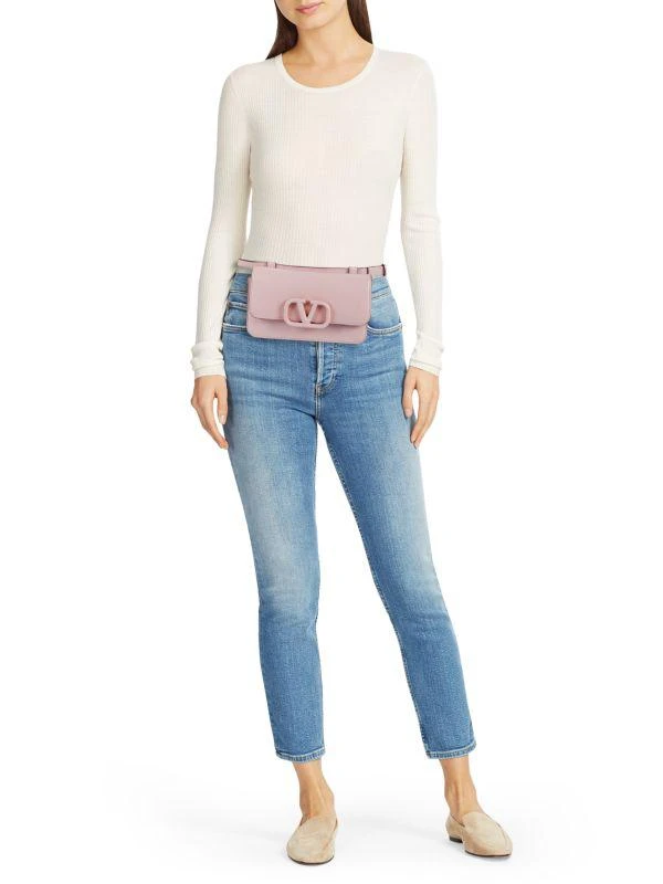 Valentino Logo Leather Belt Bag 2