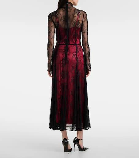 Dolce 
Gabbana Floral lace midi dress 3