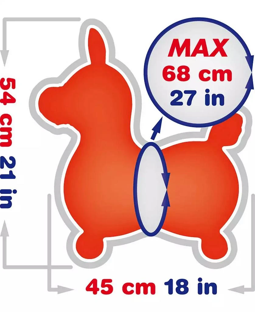 Gymnic Rody Horse Inflatable Bounce Ride 2
