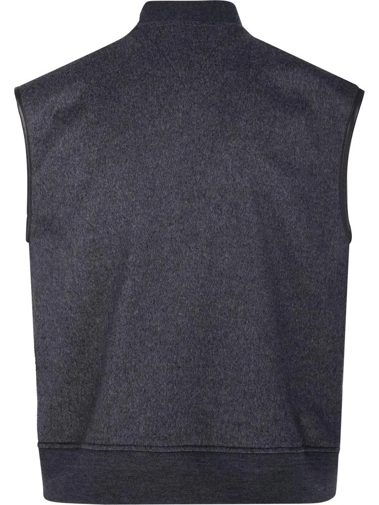 Bottega Veneta Bottega Veneta Double Face Zipped Gilet 2