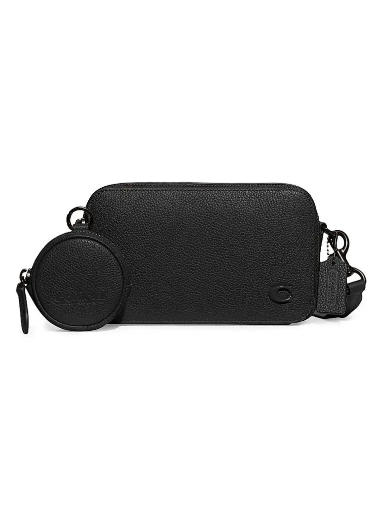 Coach 2-Piece Pebbled Leather Wallet & Pouch Set