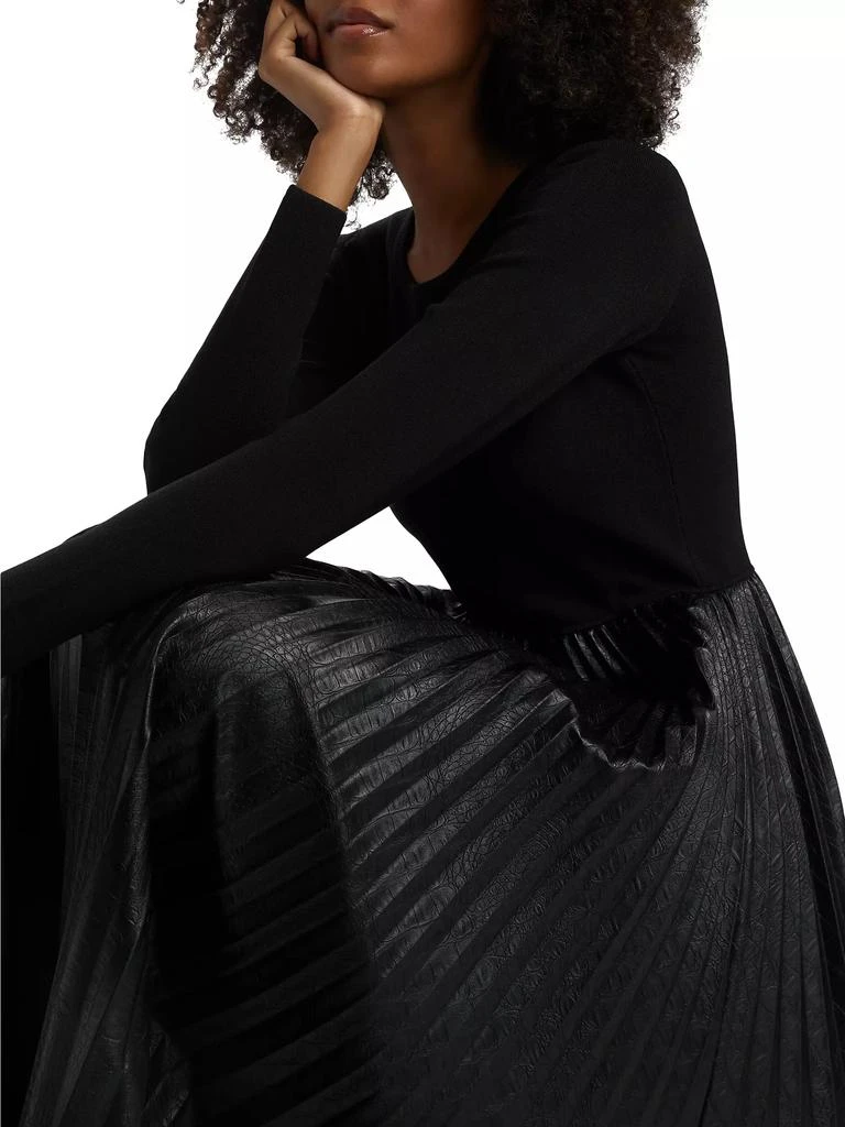 Tahari The Amalia Pleated Dress 6