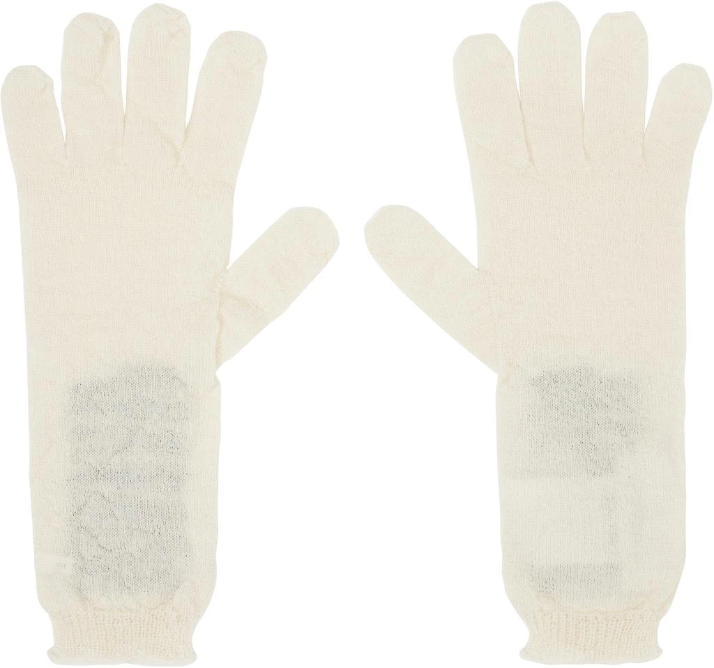 MM6 Off-White Wool Gloves 2