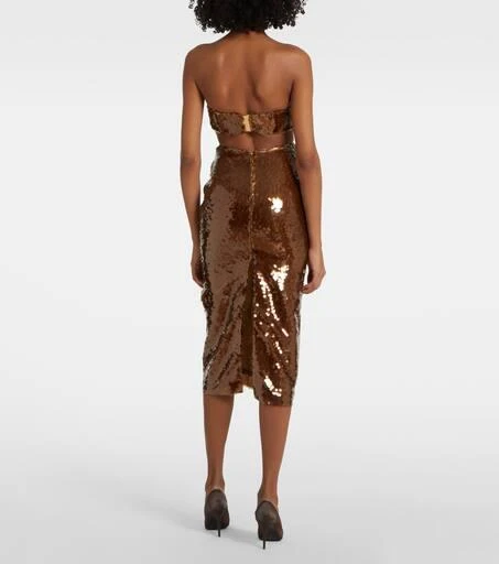 BLAZÉ MILANO Sequined bra top 3