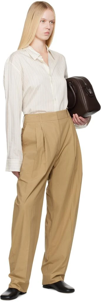 Studio Nicholson Off-White View Silk Shirt 5