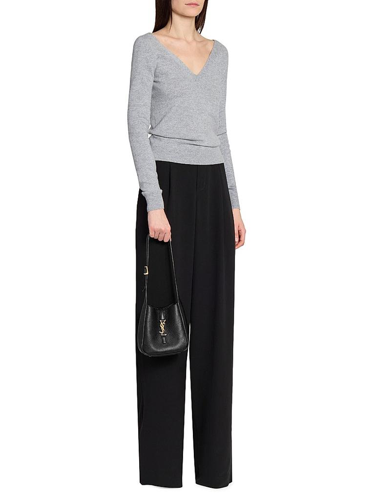 【関税・送料込】Saint Laurent Le 5 a 7 Supple Baby 黒 新作 LE 5 À 7 supple baby in grained leather | Saint Laurent | YSL US