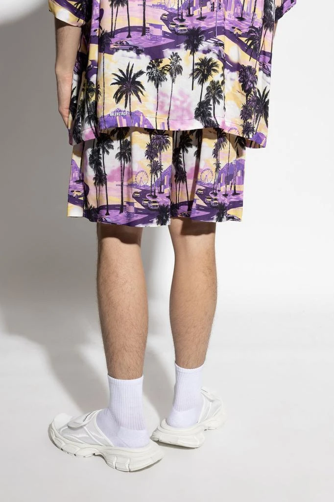 Balenciaga Balenciaga Hawaiian Camp Shorts 3