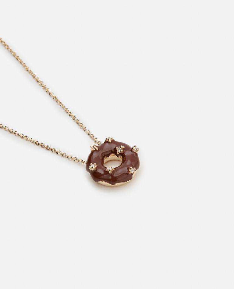 Aliita Donuts Yellow Gold Necklace