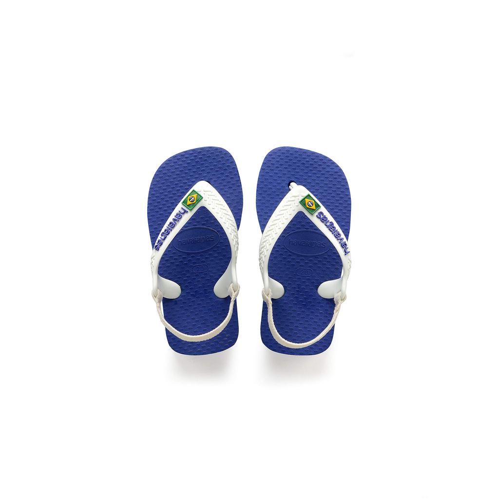 Havaianas Kids Brazil Logo Flip Flop Sandal (Toddler)