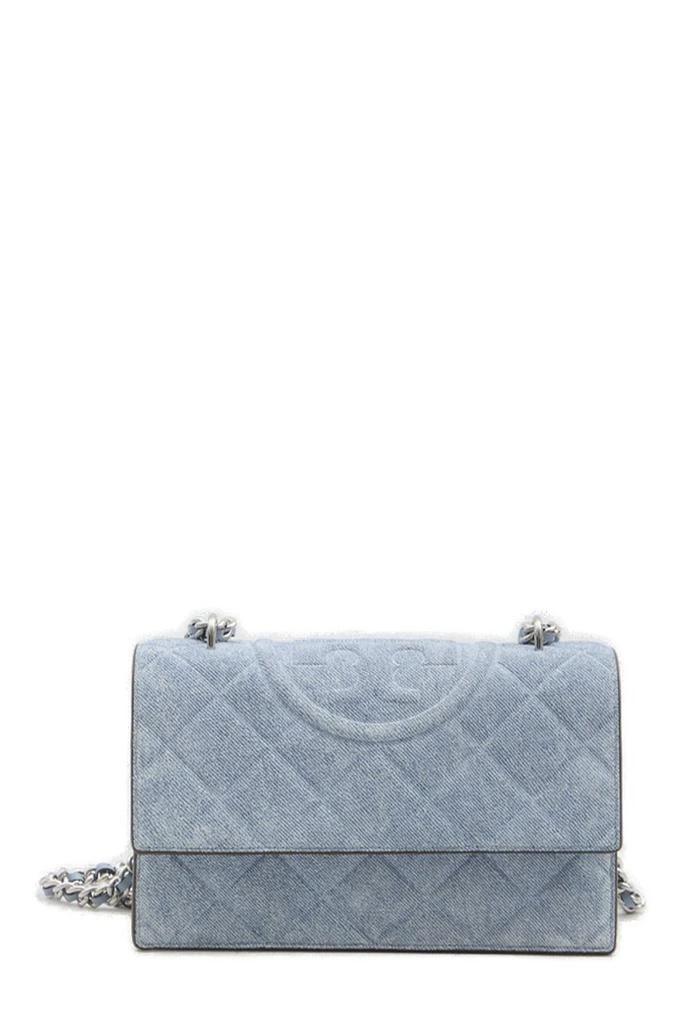 Tory Burch Tory Burch Small Fleming Denim Shoulder Bag 1