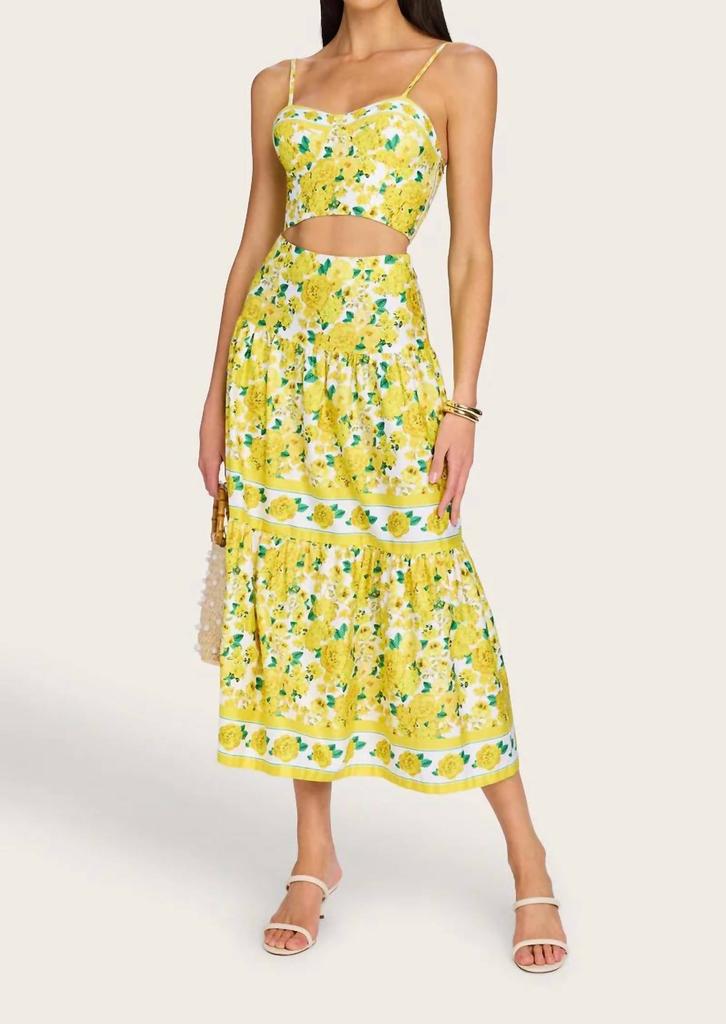 Generation Love Generation Love - Women's Linda Floral Poplin Bra Top