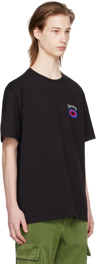 Saturdays NYC Black Printed T-Shirt