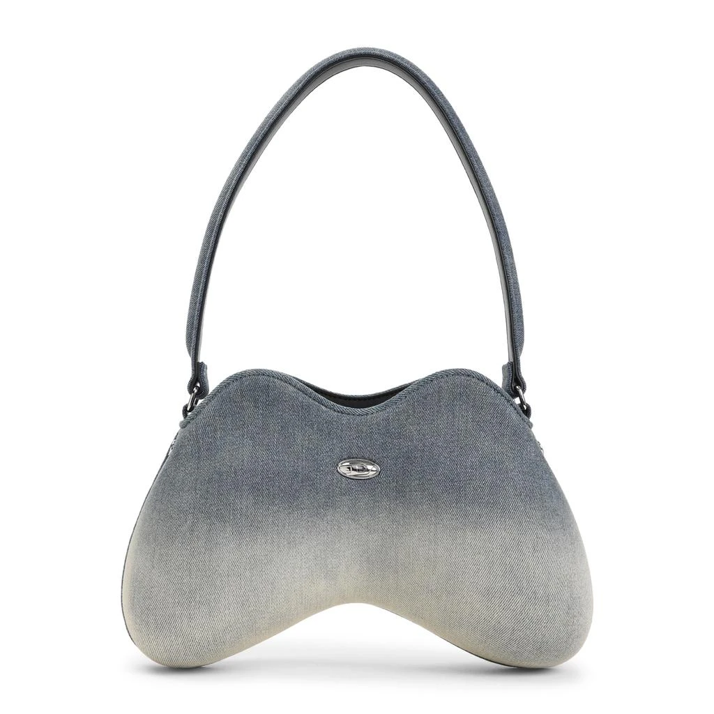 Diesel DOUBLE-D SHOULDER BAG IN DENIM 1