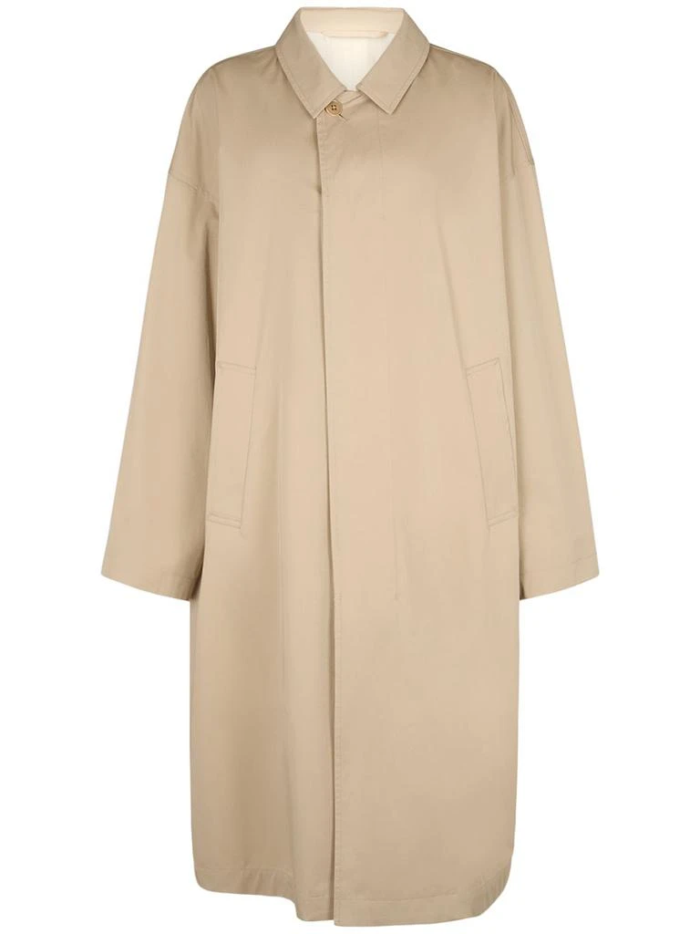 Lemaire Long Cotton Overcoat 1