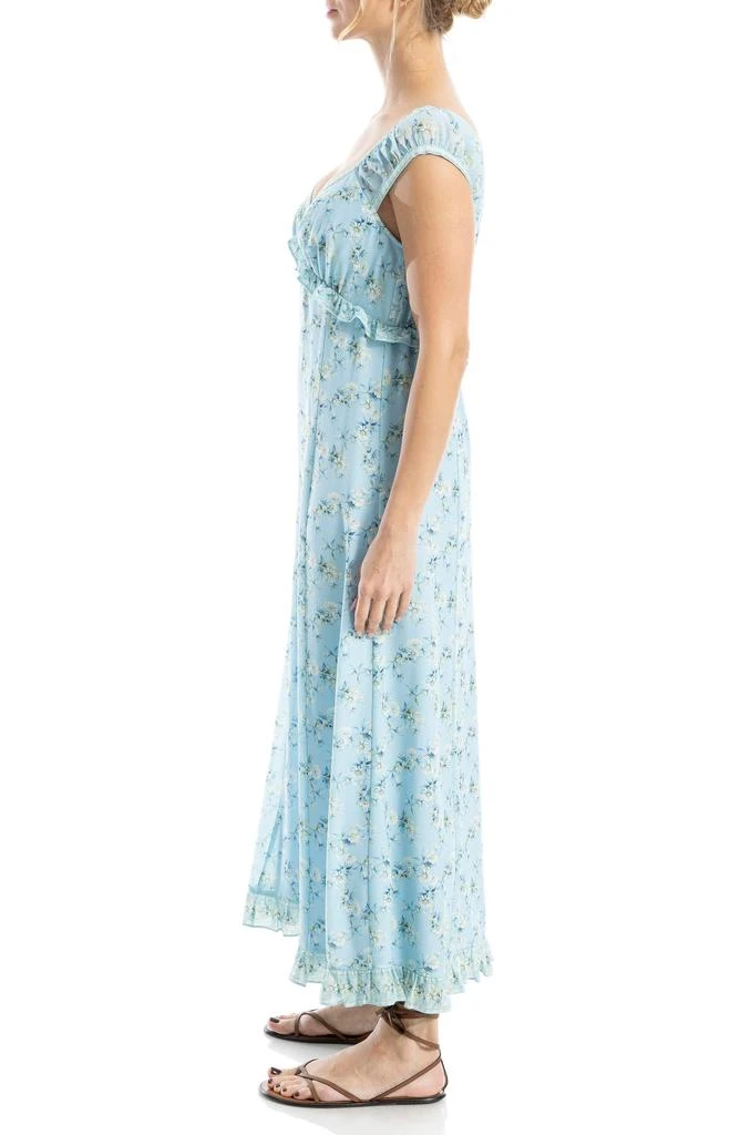 cap sleeve empire waist dress Elegant Satin Fitted Round Cap Sleeves Empire Mother Of Brides Dress –  Movousdress main image 0