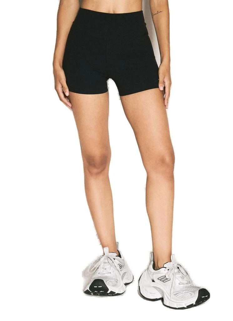 Balenciaga Balenciaga Logo Printed High-Rise Cycling Shorts 1