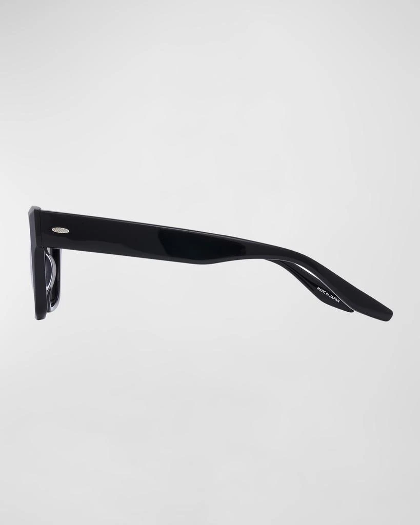 Barton Perreira Men's Zander Plastic Rectangle Sunglasses 2