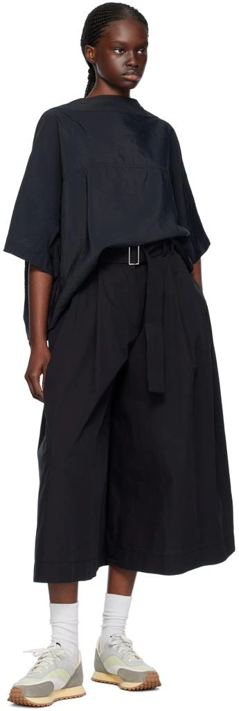 Studio Nicholson Black Belted Trousers 4