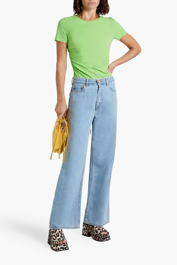 Ganni Magny high-rise wide-leg jeans