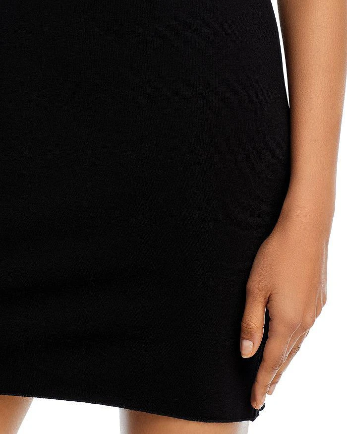 AQUA Ponte Knit Sheath Mini Dress - Exclusive 7
