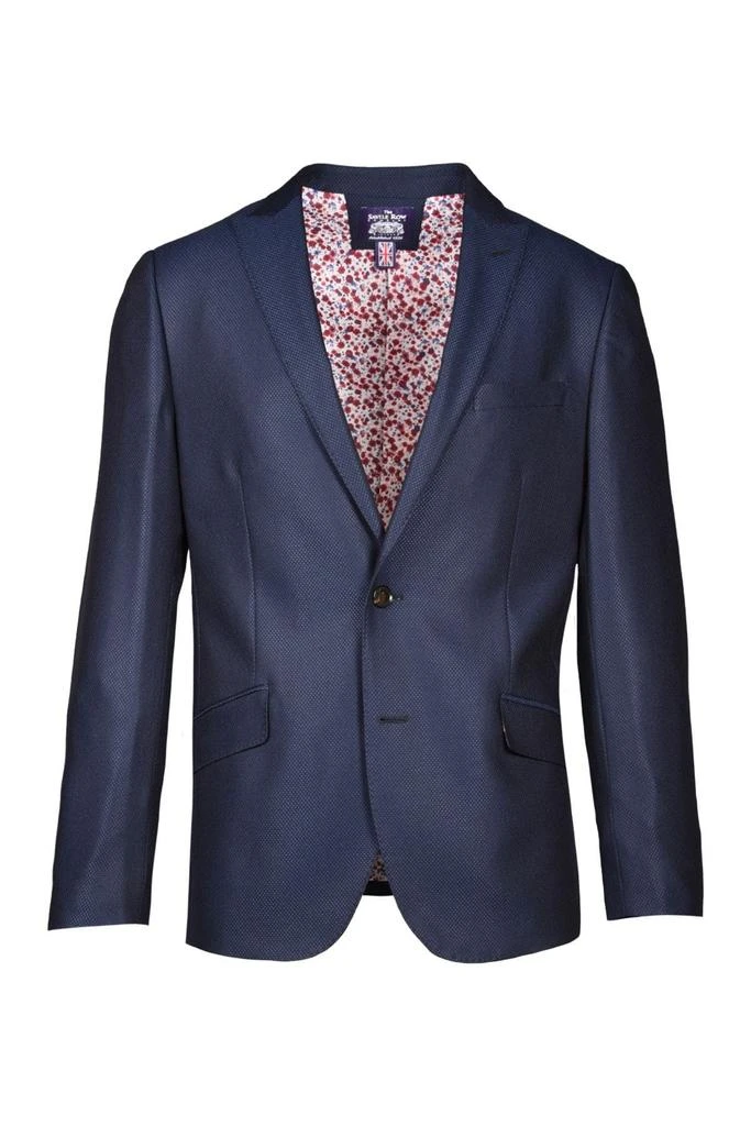 SAVILE ROW CO Slim Fit Geometric Printed Sport Coat 4