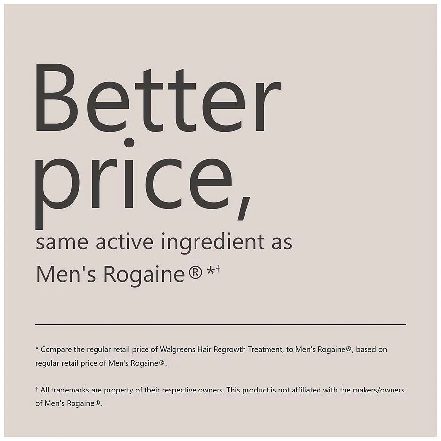 Walgreens Hair Regrowth Treatment For Men 5