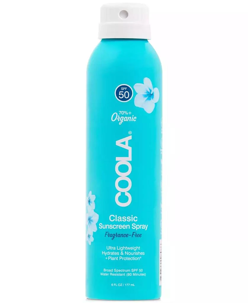 Coola Classic Body Sunscreen Spray SPF 50, 6 oz. 1