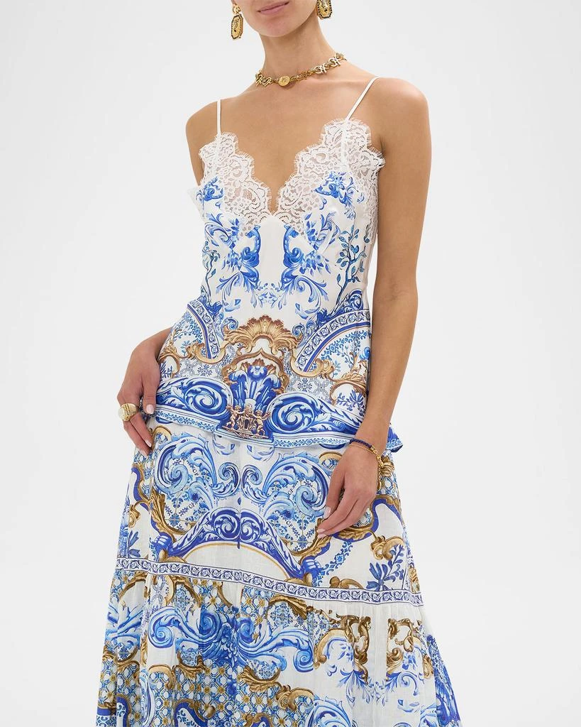 Camilla Azul Adventures Lace Edge Cami 4