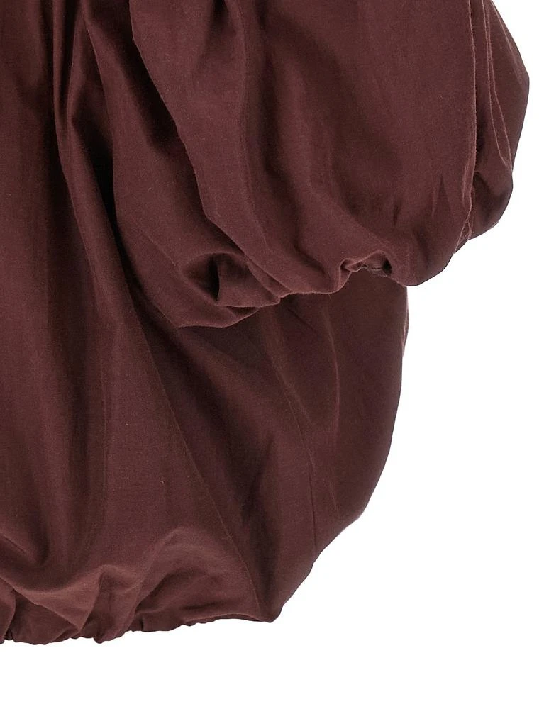 The Andamane The Andamane Ballon-Sleeved Cropped Top 4