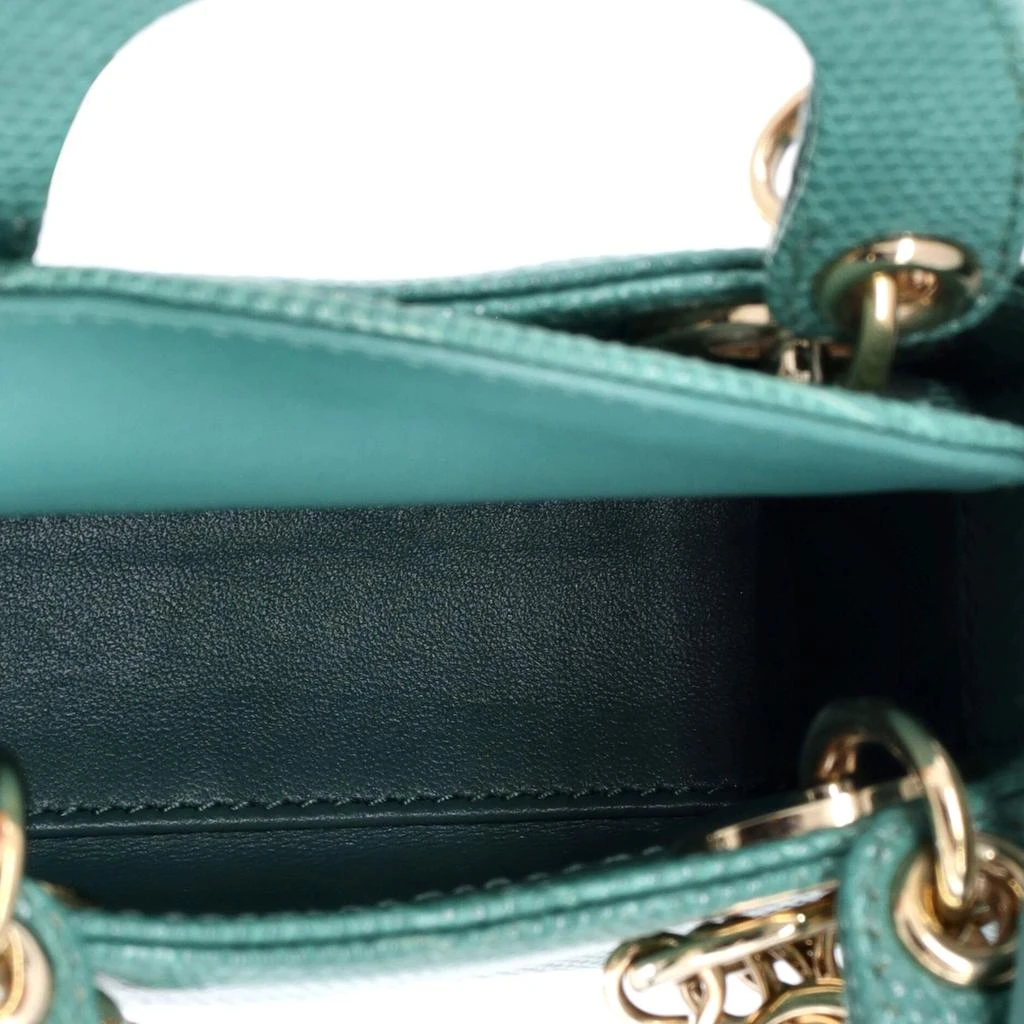 Dior Lady Dior Bag Lizard Micro 4