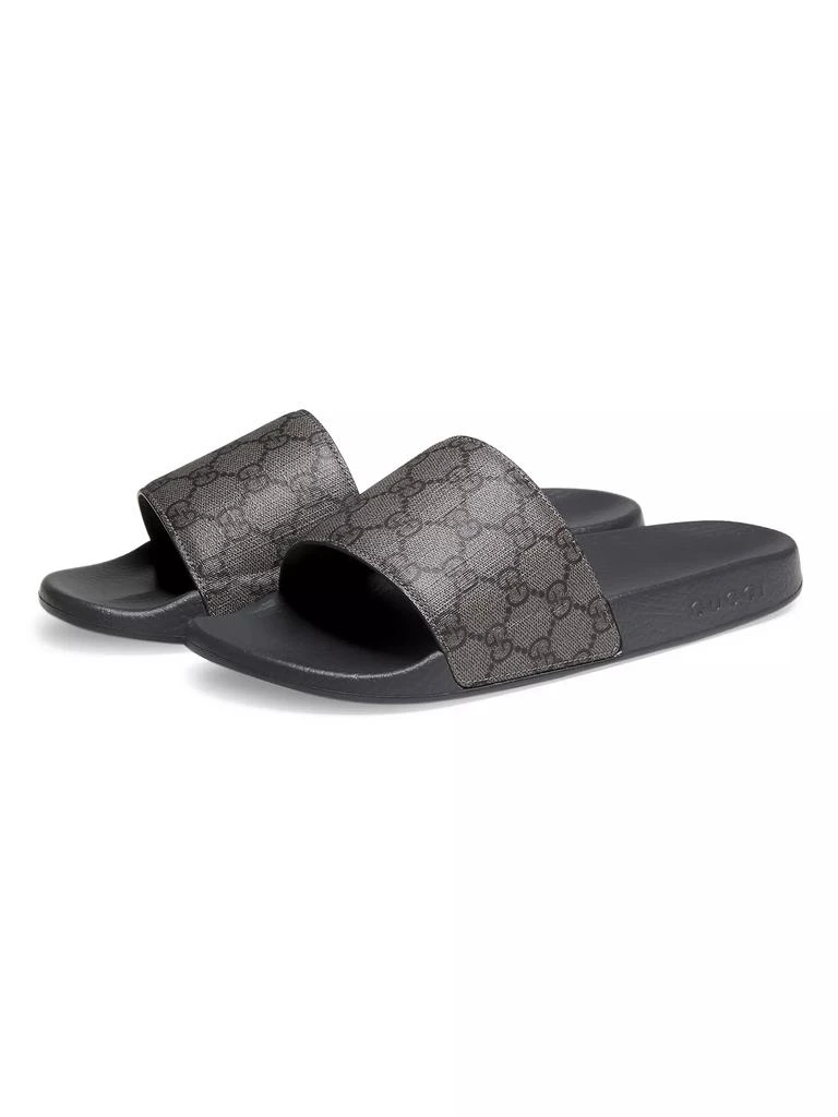 Gucci GG Supreme Canvas Slide Sandals 2