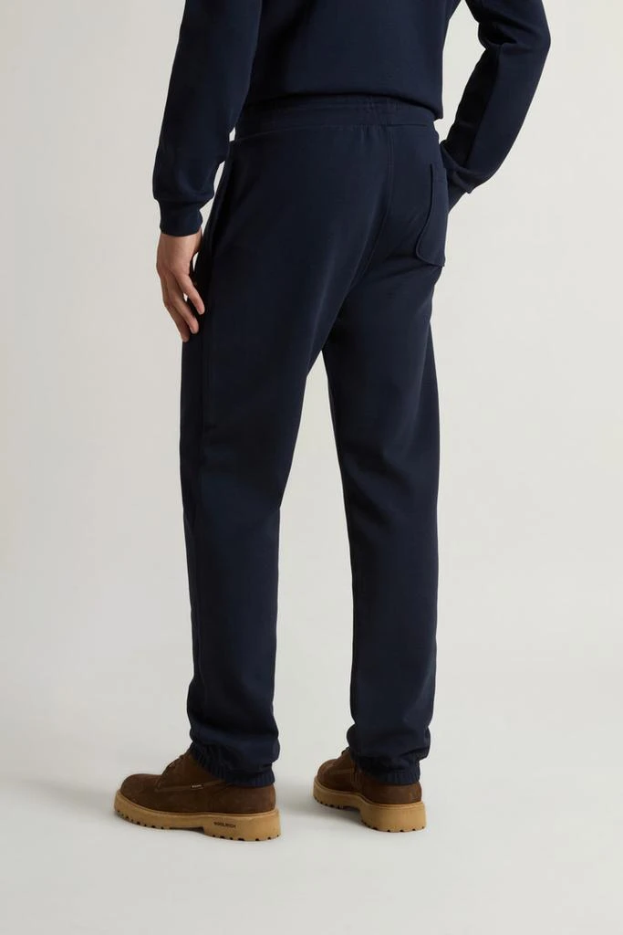 Woolrich Pants in Cotton-Blend Interlock - Men - Black 2
