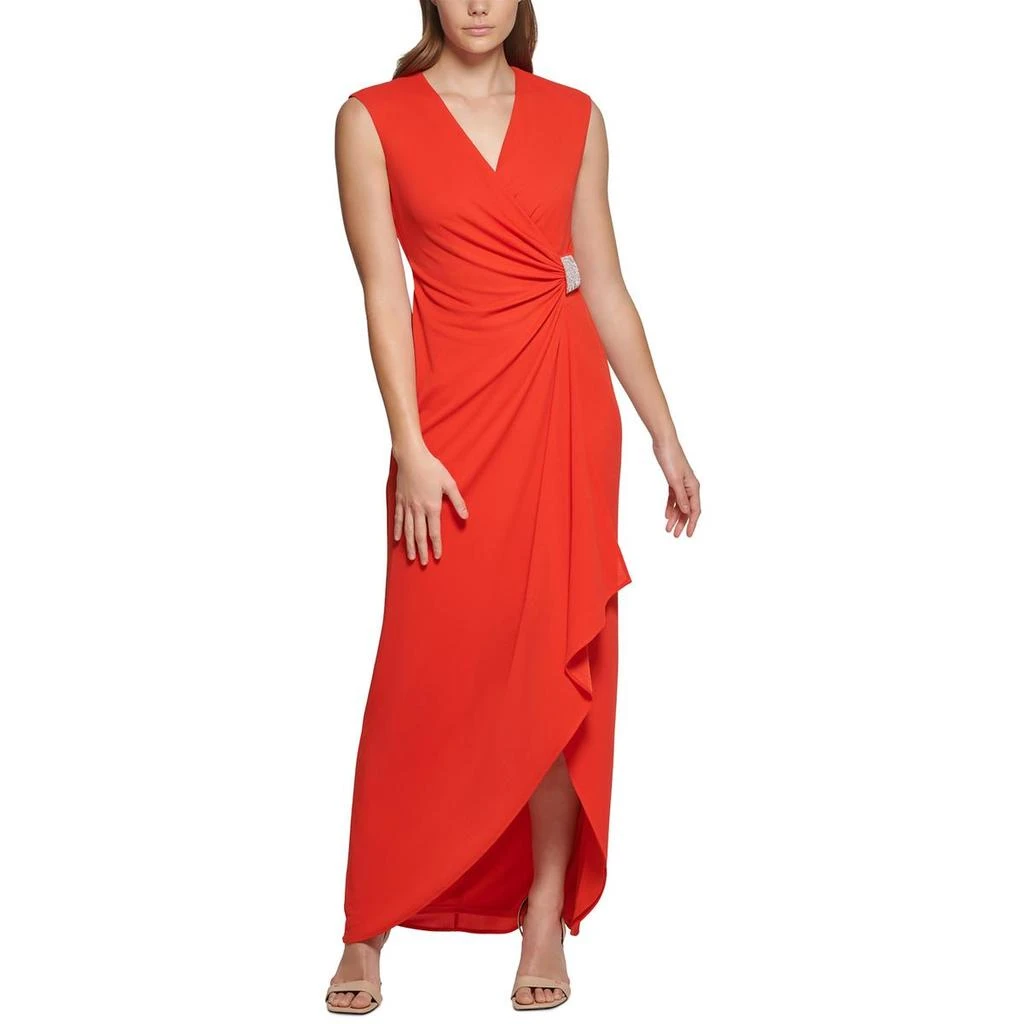 Shop Womens Crepe Faux Wrap Evening Dress on Sale at BeyondStyle  Get 66%  Off Womens Crepe Faux Wrap Evening Dress with Limited-Time Flash Deals,  Exclusive Discounts, and Special Offers. Enjoy Unbeatable
