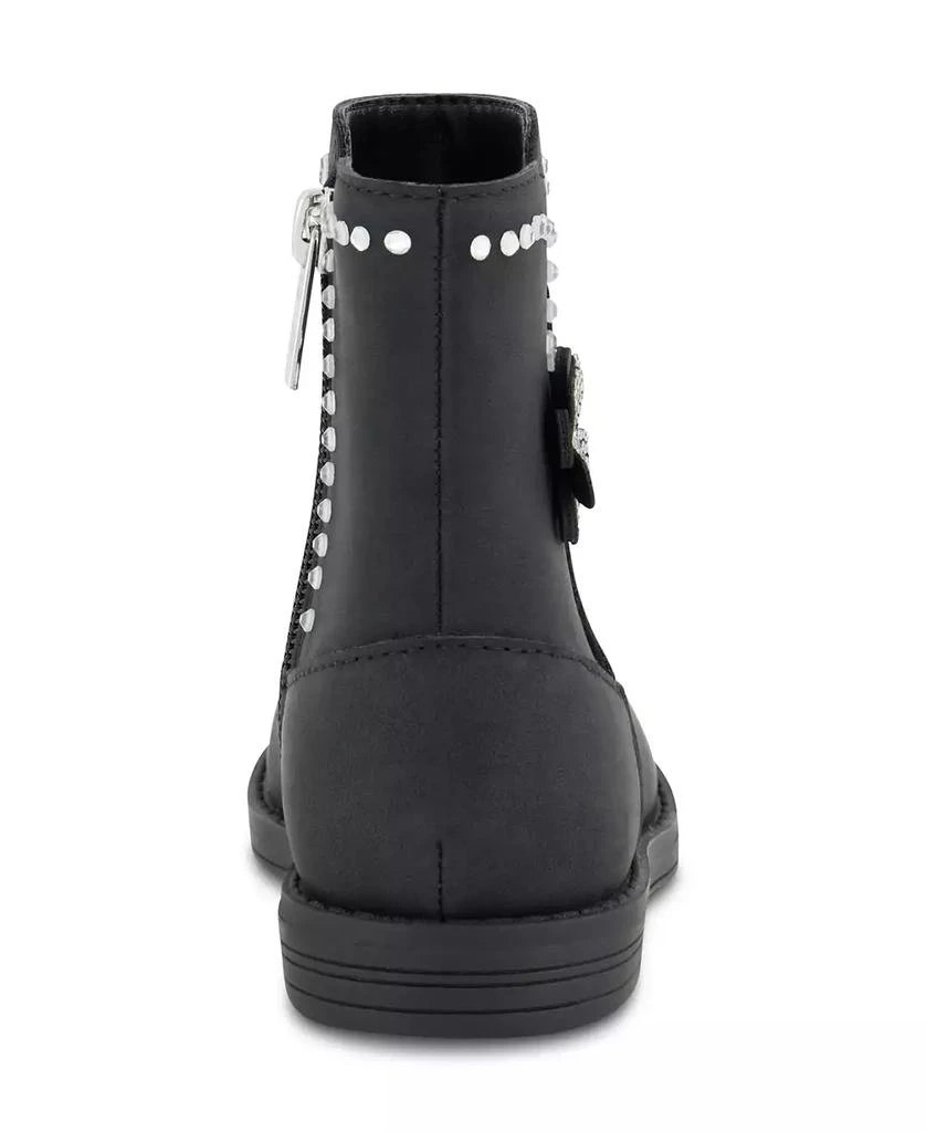 Jessica Simpson Toddler Girls Evie Flower Mid Shaft Boot 2
