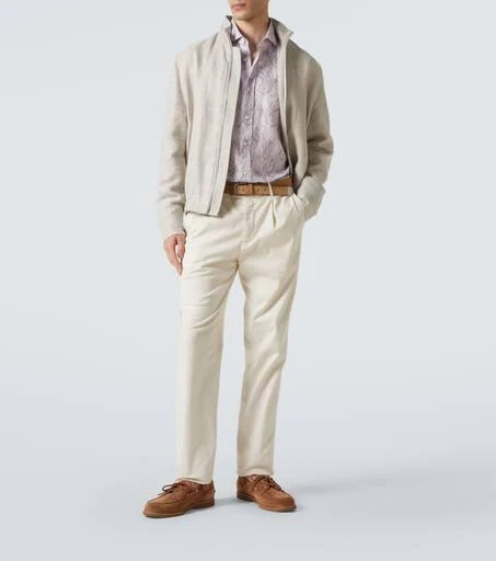 Brunello Cucinelli Suede boat shoes 2