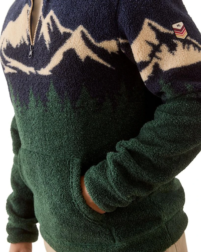 Marine Layer Alpine Quarter Zip Sweater 3