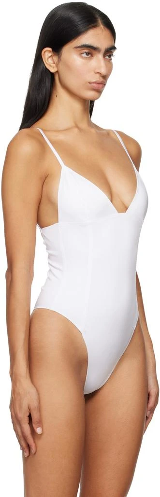 Jacquemus White La Casa 'Le body Spallina' Bodysuit 4