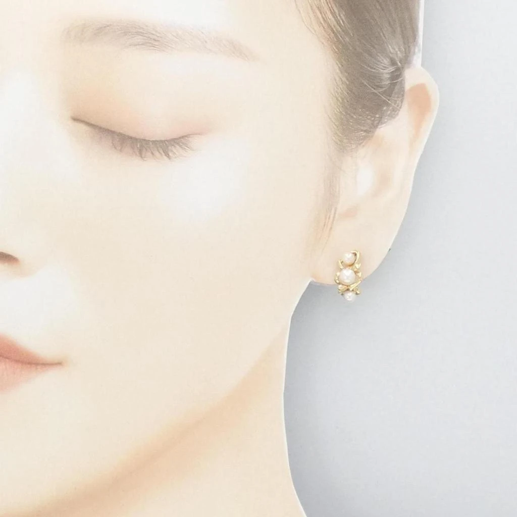 Tasaki yellow gold (18K) Clip Earrings (Pre-Owned) 4