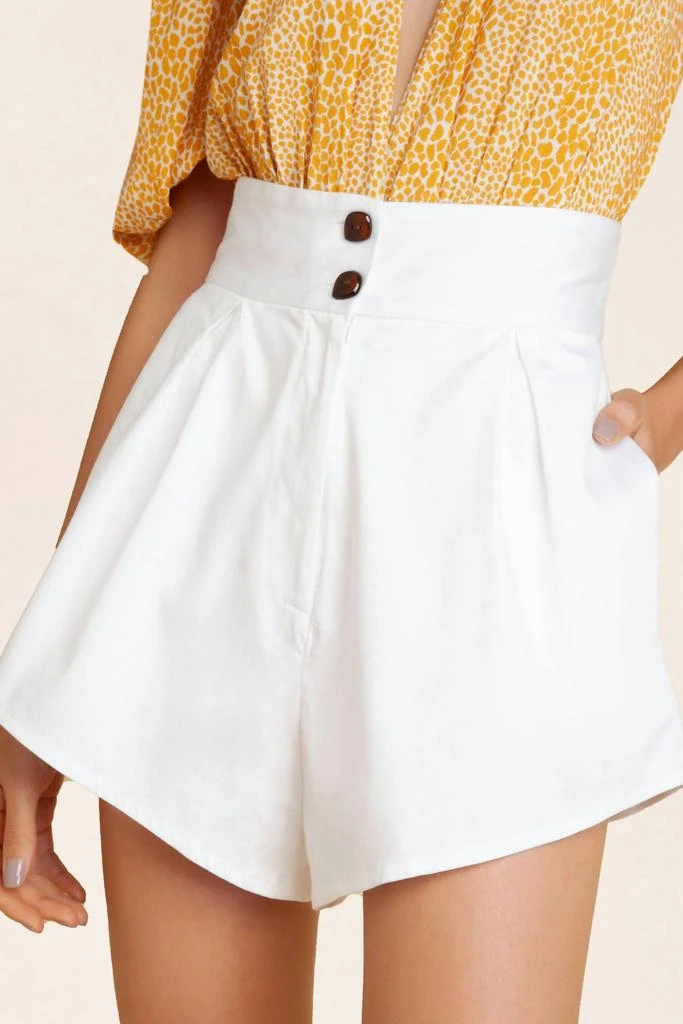 Adriana Degreas SOLID PLEATED SHORT 4