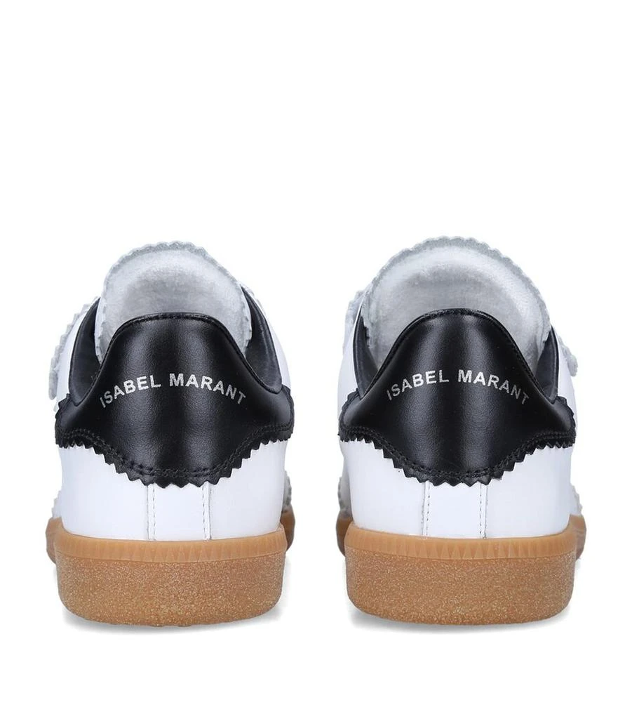 Isabel Marant Leather Beth Sneakers 2