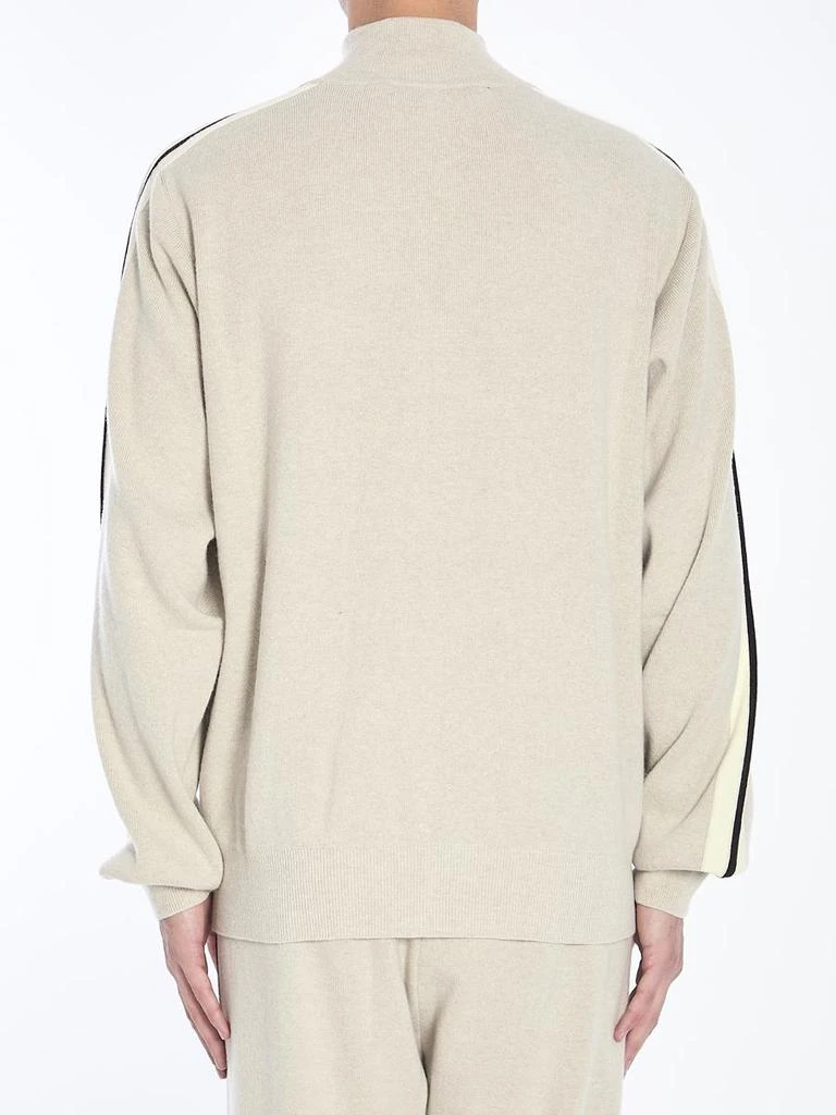 Palm Angels Track Jacket In Wool And Cashmere 4