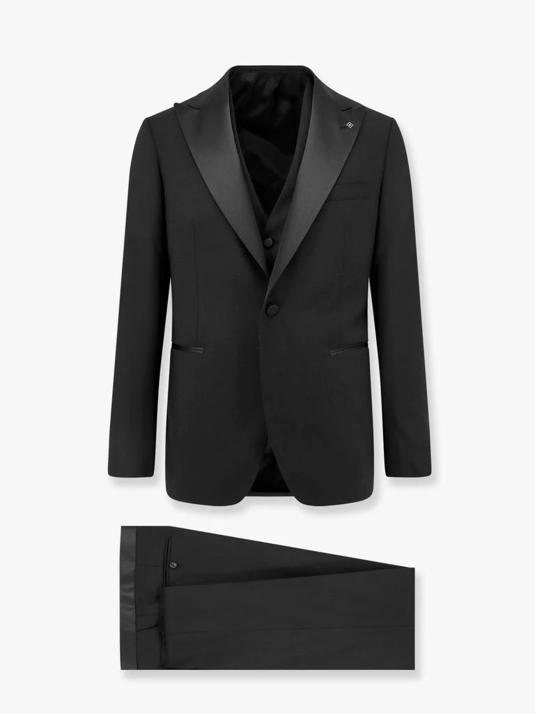 TAGLIATORE Virgin wool tuxedo with vest 1