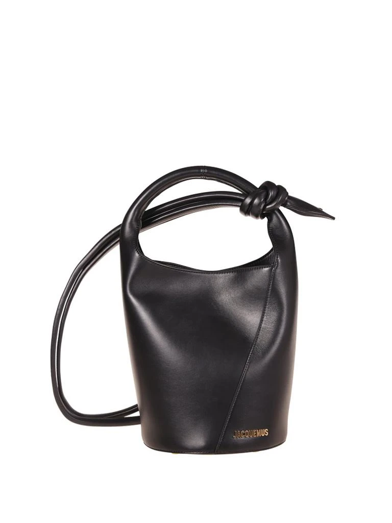 Jacquemus Jacquemus Le Petit Tourni Logo Plaque Bucket Bag 1