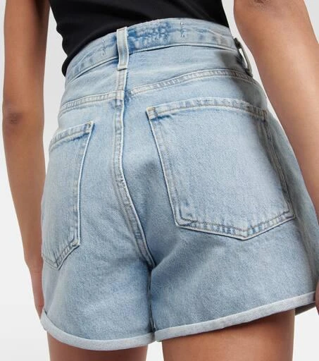 AGOLDE Dee high-rise denim shorts 5