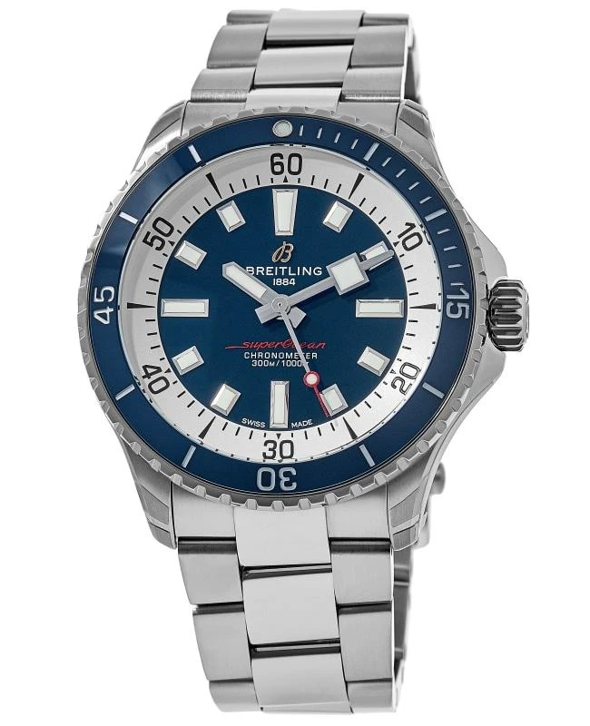 BREITLING Breitling Superocean Automatic 42 Blue Dial Stainless Steel Men's Watch A17375E71C1A1 1